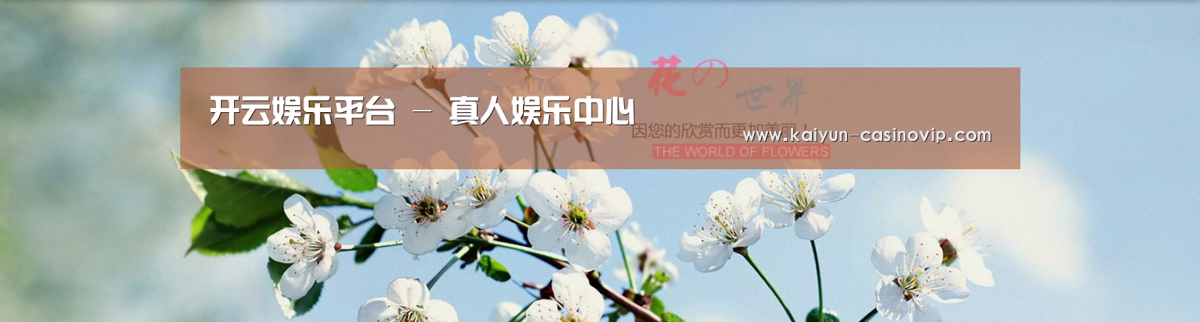 花卉园林种植展示网站模板