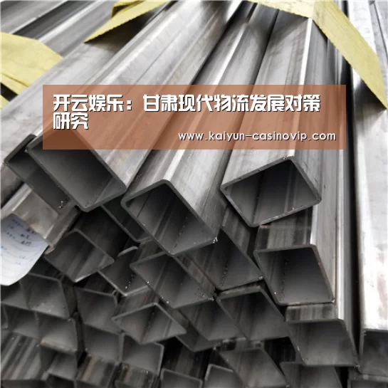 开云娱乐:甘肃现代物流发展对策研究(图3) 开云真人